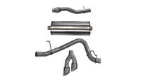 CORSA Performance - CORSA Performance 14748 Corsa 2015-2020 GMC Yukon XL 1500 5.3L V8 3in Cat-Back Single Side Exit Twin 4in Polished Tips - Image 2