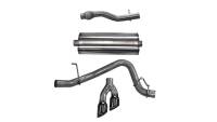 CORSA Performance - CORSA Performance 14748BLK Corsa 2015-2020 GMC Yukon XL 1500 5.3L V8 3in Cat-Back Single Side Exit Twin 4in Black Tips - Image 1