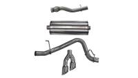 CORSA Performance - CORSA Performance 14749 Corsa 2015-2020 GMC Yukon Denali XL 6.2L V8 3in Cat-Back Single Side Exit Twin 4in Polished Tips - Image 4