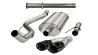 CORSA Performance - CORSA Performance 14759BLK Corsa 2011-2014 Ford F-150 Raptor 6.2L V8 133in Wheelbase Black Xtreme Cat-Back Exhaust - Image 3
