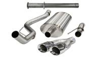 CORSA Performance - CORSA Performance 14760 Corsa 2011-2014 Ford F-150 Raptor 6.2L V8 145in Wheelbase Polished Xtreme Cat-Back Exhaust - Image 2