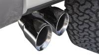 CORSA Performance - CORSA Performance 14760 Corsa 2011-2014 Ford F-150 Raptor 6.2L V8 145in Wheelbase Polished Xtreme Cat-Back Exhaust - Image 6