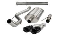CORSA Performance - CORSA Performance 14760BLK Corsa 2011-2014 Ford F-150 Raptor 6.2L V8 145in Wheelbase Black Xtreme Cat-Back Exhaust - Image 4