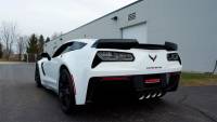CORSA Performance - CORSA Performance 14766 Corsa 17-19 Chevy Corvette Z06 (Grand Sport Only) 3in Axle Back Xtreme Exhaust Pol Quad 4.5in Tip - Image 6