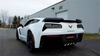 CORSA Performance - CORSA Performance 14766 Corsa 17-19 Chevy Corvette Z06 (Grand Sport Only) 3in Axle Back Xtreme Exhaust Pol Quad 4.5in Tip - Image 8