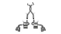 CORSA Performance - CORSA Performance 14770 Corsa 2016-2024 Chevy Camaro SS 6.2L Xtreme+ 2.75in Cat-Back Dual Rear Exit w/ Twin 4in PolishedTips - Image 2