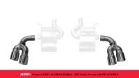CORSA Performance - CORSA Performance 14774 Corsa 2017-2024 Chevy Camaro SS 2.75in Inlet / 4in Outlet Polished Tip Kit (For Corsa Exhaust Only) - Image 1