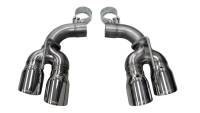 CORSA Performance - CORSA Performance 14774 Corsa 2017-2024 Chevy Camaro SS 2.75in Inlet / 4in Outlet Polished Tip Kit (For Corsa Exhaust Only) - Image 3