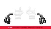 CORSA Performance - CORSA Performance 14774BLK Corsa 2017-24 Chevy Camaro ZL1 2.75in Inlet / 4.0in Outlet Black PVD Tip Kit (For Corsa ExhaustOnly) - Image 3