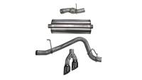 CORSA Performance - CORSA Performance 14826BLK Corsa 2015-2020 GMC Yukon Denali 6.2L V8 Single Side Exit Cat-Back Exhaust w/ Polished Black Tips - Image 1