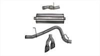 CORSA Performance - CORSA Performance 14826BLK Corsa 2015-2020 GMC Yukon Denali 6.2L V8 Single Side Exit Cat-Back Exhaust w/ Polished Black Tips - Image 3