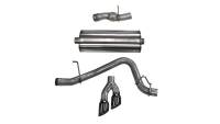 CORSA Performance - CORSA Performance 14826BLK Corsa 2015-2020 GMC Yukon Denali 6.2L V8 Single Side Exit Cat-Back Exhaust w/ Polished Black Tips - Image 6