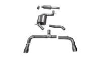 CORSA Performance - CORSA Performance 14834 Corsa 2014-2016 Volkswagen GTI Mk7 Polished Sport 3.0in Cat-Back Dual Rear Exit - Image 3