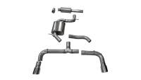 CORSA Performance - CORSA Performance 14834 Corsa 2014-2016 Volkswagen GTI Mk7 Polished Sport 3.0in Cat-Back Dual Rear Exit - Image 4