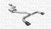 CORSA Performance - CORSA Performance 14834BLK Corsa 14-16 Volkswagen GTI Mk7 Black Sport 3.0in Cat-Back Dual Rear Exit with Single Pro-Series Tips - Image 4