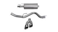 CORSA Performance - CORSA Performance 14836 Corsa 15-20 Ford F-150 3.5L Eco (Super Crew Cab) Polished Sport Single Side Dual 4in Tips CB Exh - Image 3