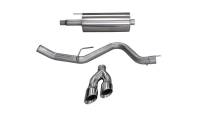 CORSA Performance - CORSA Performance 14837 Corsa 15-20 Ford F-150 5.0L V8 (Super Crew Cab) Polished Sport Single Side Dual 4in Tips CB Exhaust - Image 4