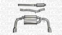 CORSA Performance - CORSA Performance 14858 Corsa 2008-2015 Mitsubishi Lancer Evolution X Sedan 2.0L Polished Sport Dual Rear Cat-Back Exhaust - Image 3
