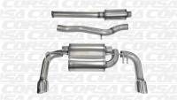 CORSA Performance - CORSA Performance 14858 Corsa 2008-2015 Mitsubishi Lancer Evolution X Sedan 2.0L Polished Sport Dual Rear Cat-Back Exhaust - Image 4