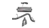 CORSA Performance - CORSA Performance 14859 Corsa 2015-2020 Chevy Tahoe/GMC Yukon Cat-Back Exhaust Sport 3in Single Side Twin Polished 4in Tips - Image 3