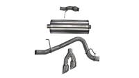 CORSA Performance - CORSA Performance 14859 Corsa 2015-2020 Chevy Tahoe/GMC Yukon Cat-Back Exhaust Sport 3in Single Side Twin Polished 4in Tips - Image 4