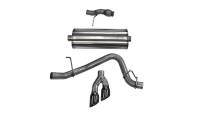 CORSA Performance - CORSA Performance 14859BLK Corsa 2015-2020 Chevy Tahoe/GMC Yukon Cat-Back Exhaust Sport 3in Single Side Twin Black 4in Tips - Image 2