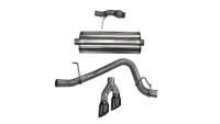 CORSA Performance - CORSA Performance 14859BLK Corsa 2015-2020 Chevy Tahoe/GMC Yukon Cat-Back Exhaust Sport 3in Single Side Twin Black 4in Tips - Image 4