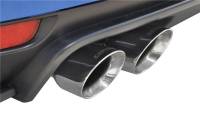 CORSA Performance - CORSA Performance 14862 Corsa 2008-2014 Subaru Impreza Hatchback STI 2.5L Turbo Manual Polished Sport Cat-Back Exhaust - Image 2