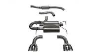 CORSA Performance - CORSA Performance 14862 Corsa 2008-2014 Subaru Impreza Hatchback STI 2.5L Turbo Manual Polished Sport Cat-Back Exhaust - Image 4