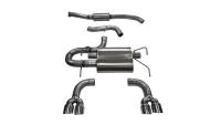 CORSA Performance - CORSA Performance 14862 Corsa 2008-2014 Subaru Impreza Hatchback STI 2.5L Turbo Manual Polished Sport Cat-Back Exhaust - Image 5