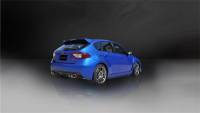 CORSA Performance - CORSA Performance 14862 Corsa 2008-2014 Subaru Impreza Hatchback STI 2.5L Turbo Manual Polished Sport Cat-Back Exhaust - Image 9