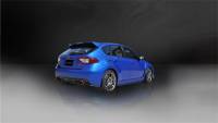 CORSA Performance - CORSA Performance 14862BLK Corsa 2008-2014 Subaru Impreza Hatchback STI 2.5L Turbo Manual Black Sport Cat-Back Exhaust - Image 8
