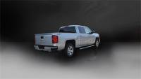 CORSA Performance - CORSA Performance 14873BLK Corsa 14-19 GMC Sierra/Chevy Silv 1500 Crew Cab/Short Bed 5.3L V8 Black Sport Single Side CB Exhaust - Image 6