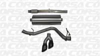 CORSA Performance - CORSA Performance 14874BLK Corsa 14-19 GMC Sierra/Chevy Silv 1500 Crew Cab/Std. Bed 5.3L V8 Black Sport Single Side CB Exhaust - Image 4
