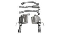 CORSA Performance - CORSA Performance 14888 Corsa 2013-2019 Cadillac ATS Sedan 2.0L A/T Polished Sport Dual Rear Cat-Back Exhaust - Image 2