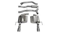 CORSA Performance - CORSA Performance 14888 Corsa 2013-2019 Cadillac ATS Sedan 2.0L A/T Polished Sport Dual Rear Cat-Back Exhaust - Image 3