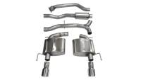 CORSA Performance - CORSA Performance 14888 Corsa 2013-2019 Cadillac ATS Sedan 2.0L A/T Polished Sport Dual Rear Cat-Back Exhaust - Image 4
