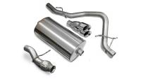 CORSA Performance - CORSA Performance 14912 Corsa 2009-2014 Chevrolet Tahoe 5.3L V8 Polished Sport Cat-Back Exhaust - Image 1