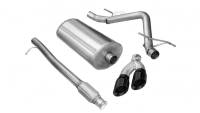 CORSA Performance - CORSA Performance 14925BLK Corsa 2010-2013 Chevrolet Silverado Crew Cab/Short Bed 1500 4.8L V8 Black Sport Cat-Back Exhaust - Image 4