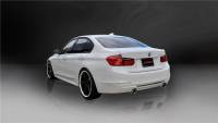 CORSA Performance - CORSA Performance 14938 Corsa 12-14 BMW 335i Sedan AWD F30 3in Polished Touring Dual Rear Single 3.5in Tip Cat-Back - Image 4