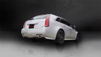 CORSA Performance - CORSA Performance 14948 Corsa 2011-2014 Cadillac CTS Wagon V 6.2L V8 Polished Sport Axle-Back Exhaust - Image 6