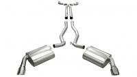 CORSA Performance - CORSA Performance 14951 Corsa 2011-2015 Chevrolet Camaro Convertible SS 6.2L V8 Manual Polished Sport Cat-Back + XO Exhaust - Image 4