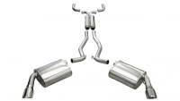 CORSA Performance - CORSA Performance 14952 Corsa 2010-2015 Chevrolet Camaro Coupe SS 6.2L V8 Auto Polished Sport Cat-Back + XO Exhaust - Image 2