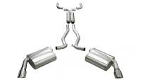 CORSA Performance - CORSA Performance 14952 Corsa 2010-2015 Chevrolet Camaro Coupe SS 6.2L V8 Auto Polished Sport Cat-Back + XO Exhaust - Image 4