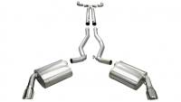CORSA Performance - CORSA Performance 14954 Corsa 2010-2013 Chevrolet Camaro Convertible SS 6.2L V8 Manual Polished Sport Cat-Back + XO Exhaust - Image 3