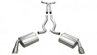 CORSA Performance - CORSA Performance 14954 Corsa 2010-2013 Chevrolet Camaro Convertible SS 6.2L V8 Manual Polished Sport Cat-Back + XO Exhaust - Image 4