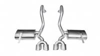 CORSA Performance - CORSA Performance 14961 Corsa 1997-2004 Chevrolet Corvette C5 Z06 5.7L V8 Polished Xtreme Axle-Back Exhaust - Image 2