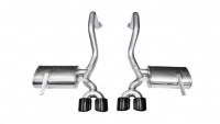 CORSA Performance - CORSA Performance 14961BLK Corsa 1997-2004 Chevrolet Corvette C5 Z06 5.7L V8 Black Xtreme Axle-Back Exhaust - Image 1
