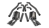 CORSA Performance - CORSA Performance 14971 Corsa 2012-2015 Chevrolet Camaro Coupe ZL1 6.2L V8 Polished Sport Cat-Back + XO Exhaust - Image 4