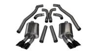 CORSA Performance - CORSA Performance 14971BLK Corsa 2012-2015 Chevrolet Camaro Coupe ZL1 6.2L V8 Black Sport Cat-Back + XO Exhaust - Image 2